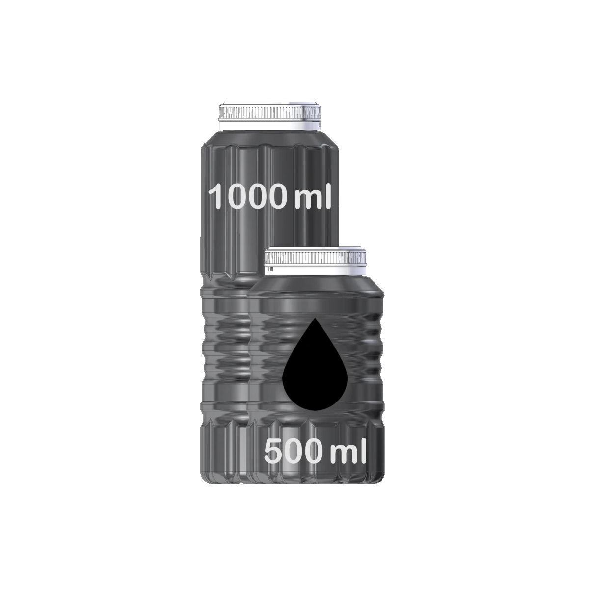 Tintenkartusche 1000ml, schwarz (Aceton)