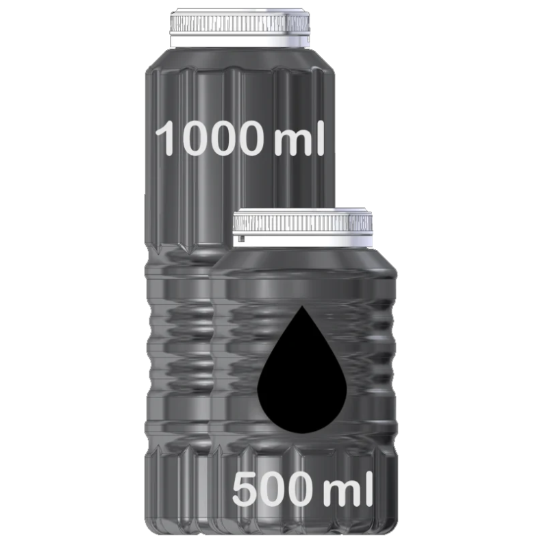 Tintenkartusche 1000ml, schwarz (MEK)