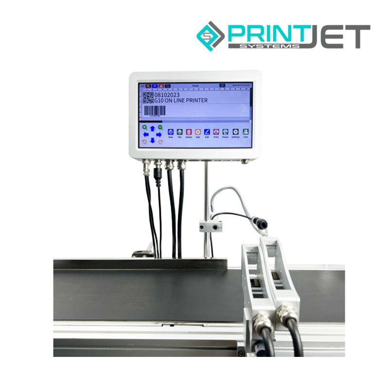 PrintJet G2004+ 10Zoll 4 Kopf Drucksystem 101,6 mm